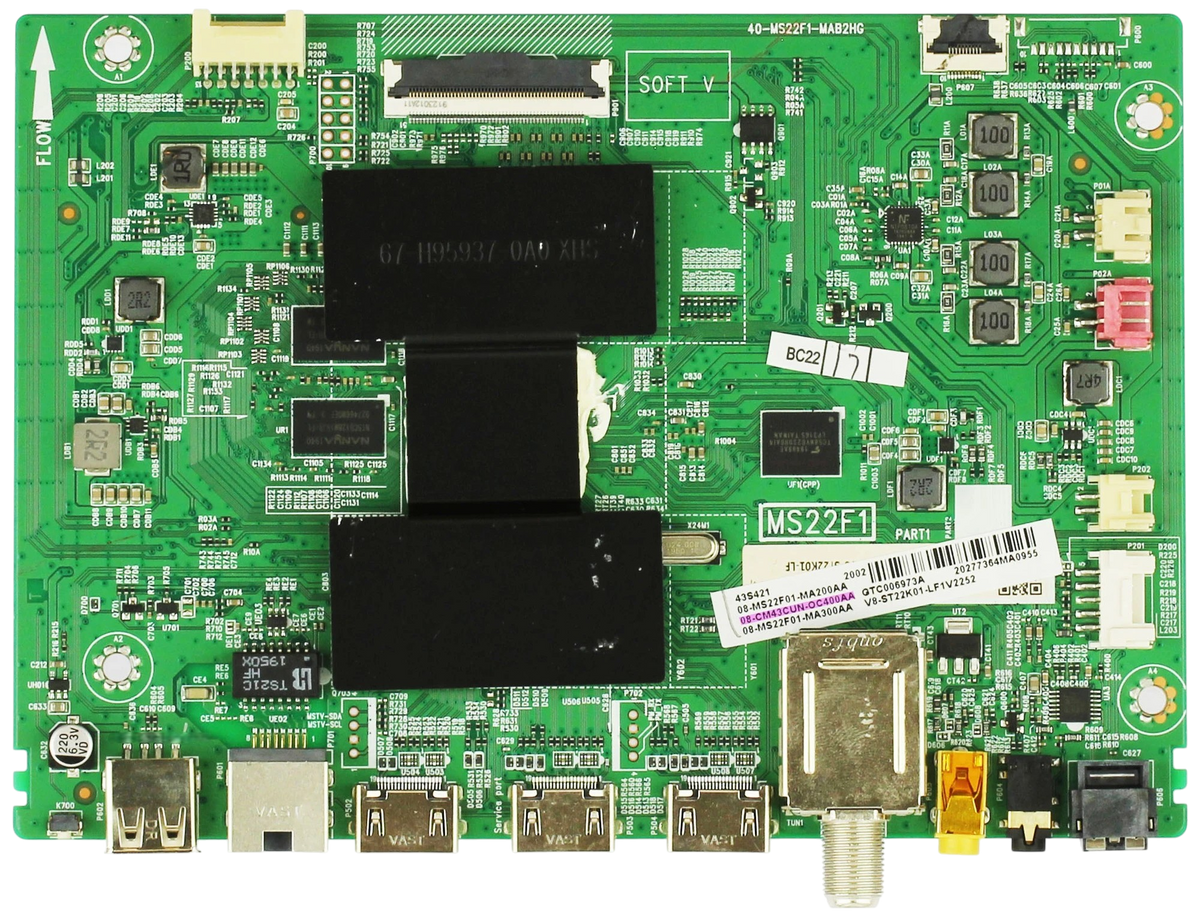 TCL 08-CM43CUN-OC400AA Main Board for 43S423 43S421