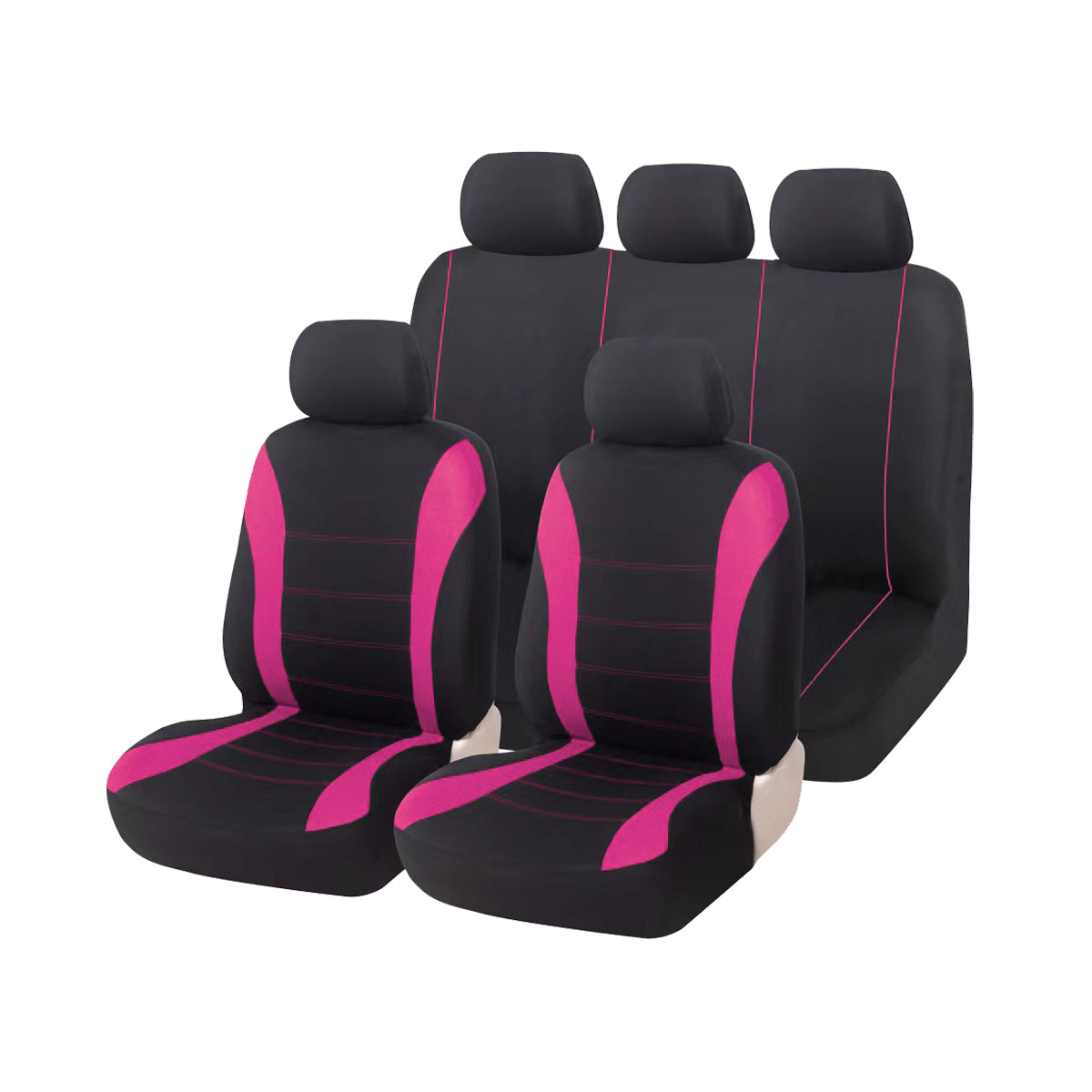 5-Seat Car Seat Cover, Classic And Timeless Design, Thin 2mm Thickness, Suitable For All Seasons