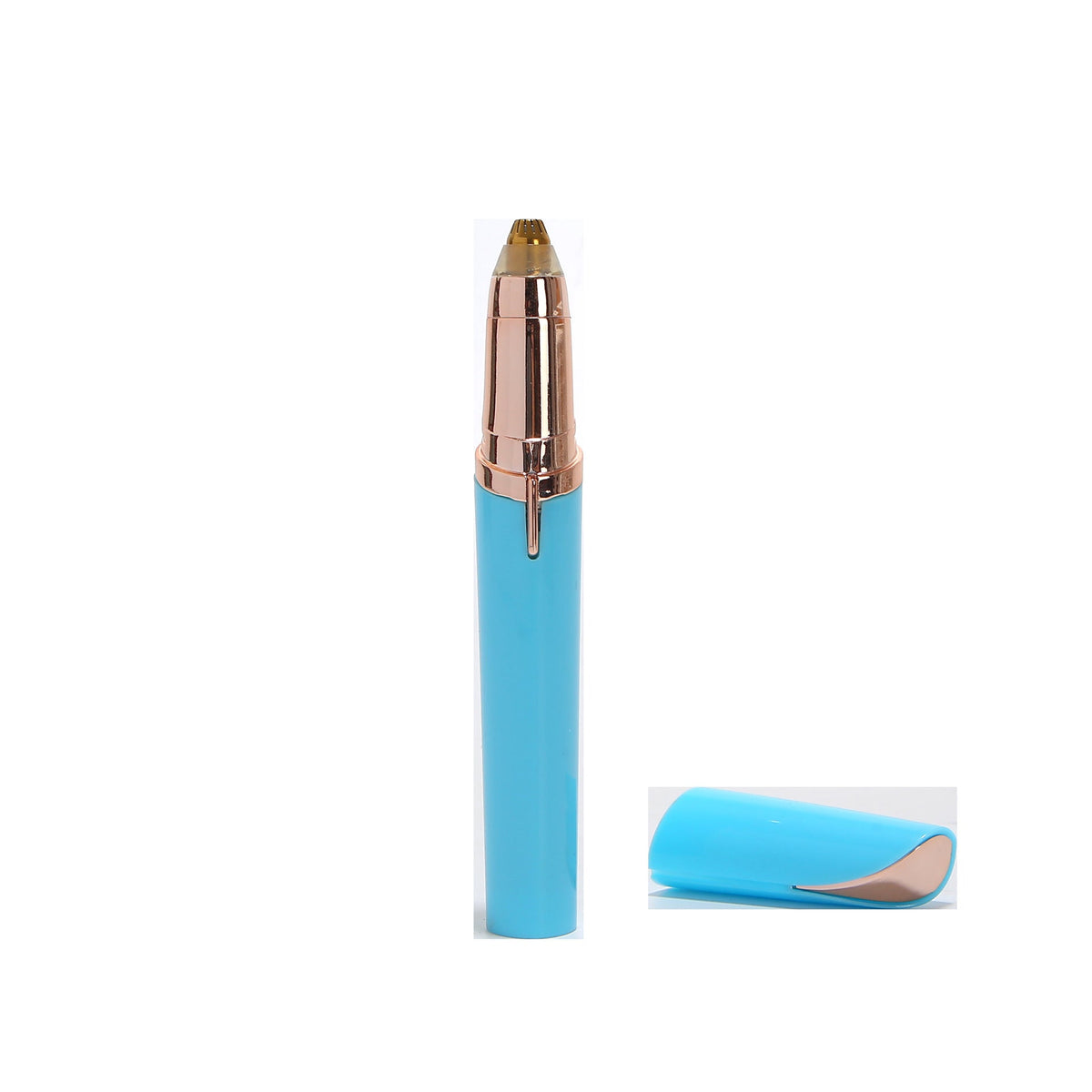 2-in-1 Electric Eyebrow Razor And Facial Hair Removal Device USB Rechargeable, Waterproof, Portable Travel Grooming Kit