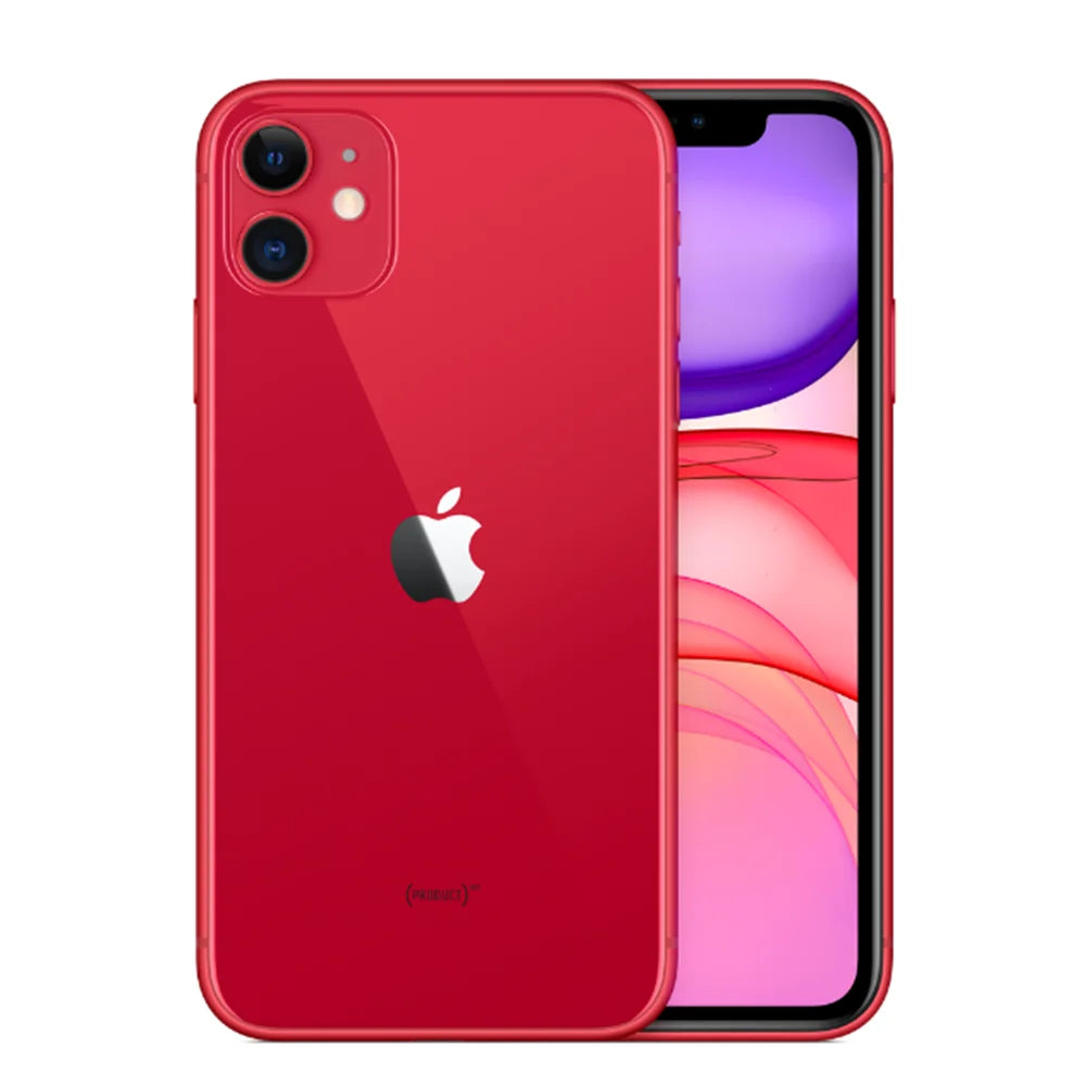 Apple iPhone 11 64/128/256GB ROM 6.1" Original Liquid Retina IPS LCD Face ID A13 IOS Genuine iPhone11 Unlocked 4G LTE Cellphone