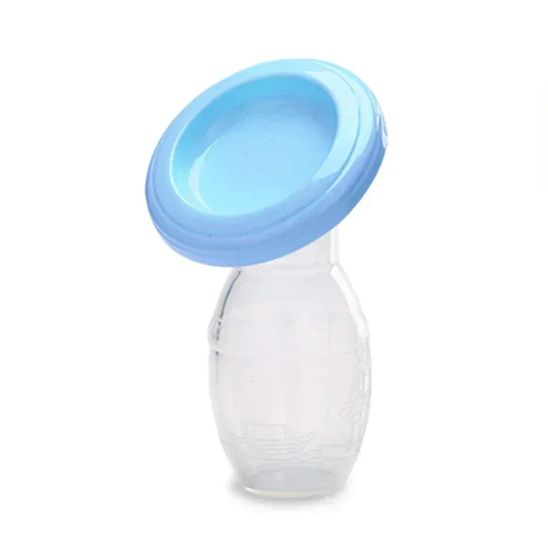1PCS Baby Feeding Manual Breast Pump Partner Breast Collector Automatic Correction Breast Milk Silicone Pumps Maternity Products