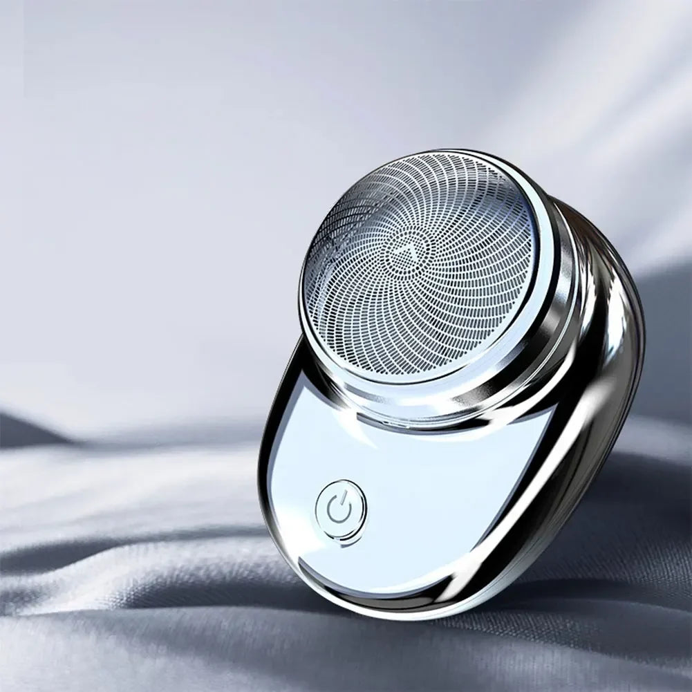 Portable Electric Shaver USB Rechargeable Mini Shave Electric Razor Pocket Shaver Waterproof Shaver Gift for Father Husband