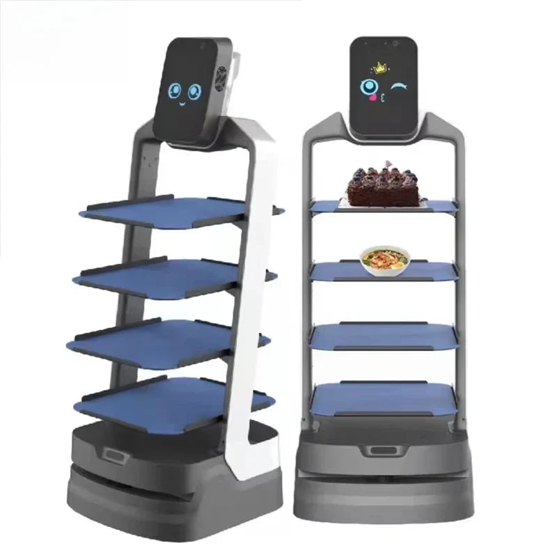 E-Commerce Food Delivery Robot Battery Robot Server Restaurant for Delivering