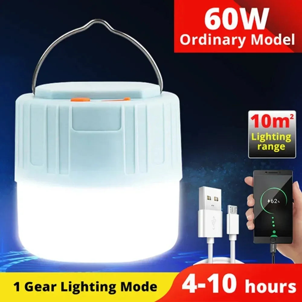 Portable Solar Camping Light Power Bank LED Lanterns With Remote Control Waterproof Outdoor Tent Light Rechargeable Flashlight 