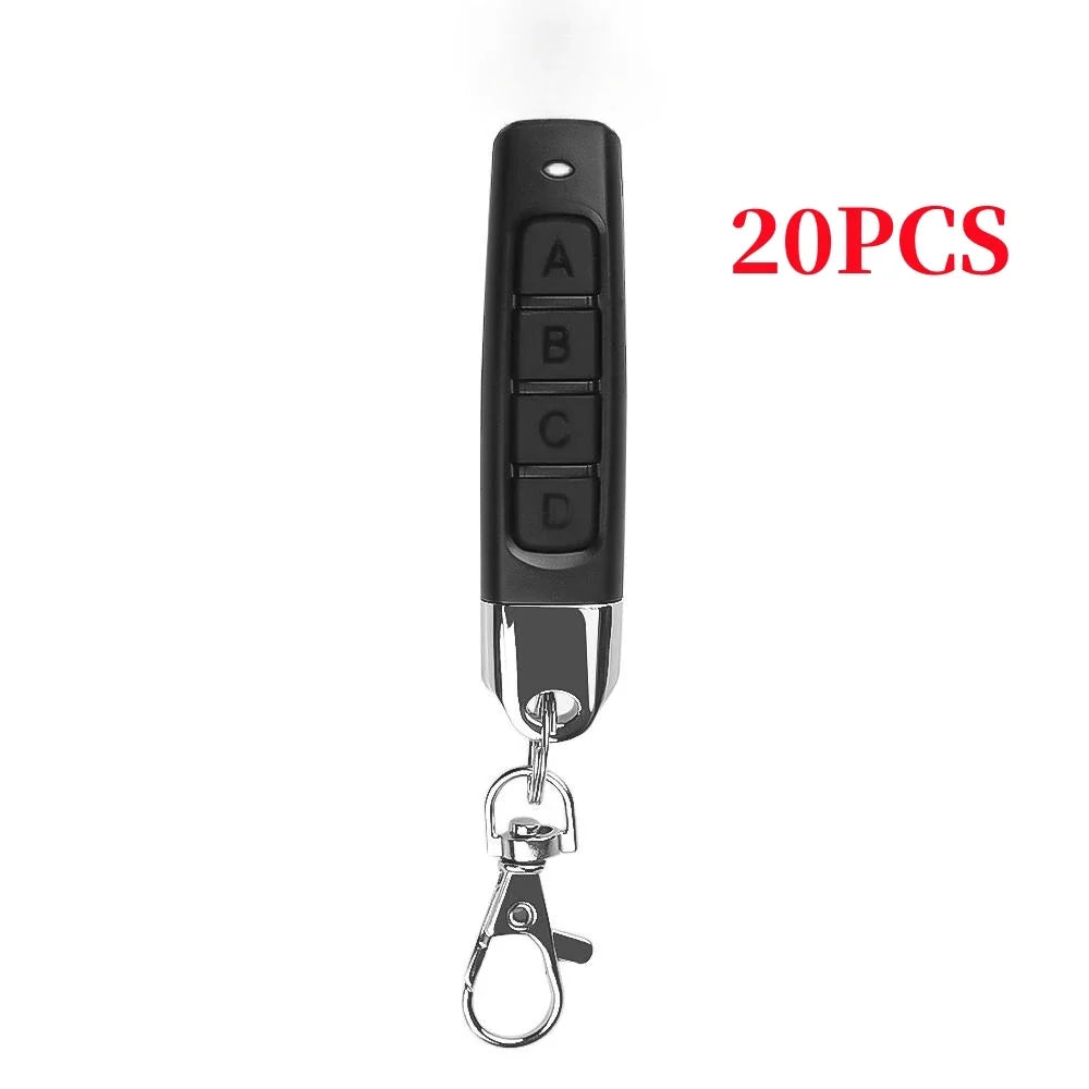 1-50PCS 433MHz Auto Copy Remote Control Electric Garage Door Opener Remote Controller Duplicator Clone Cloning Code Transmitter