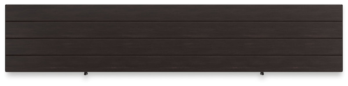 Darborn - 88" TV Stand With Electric Infrared Fireplace Insert - Gray / Brown