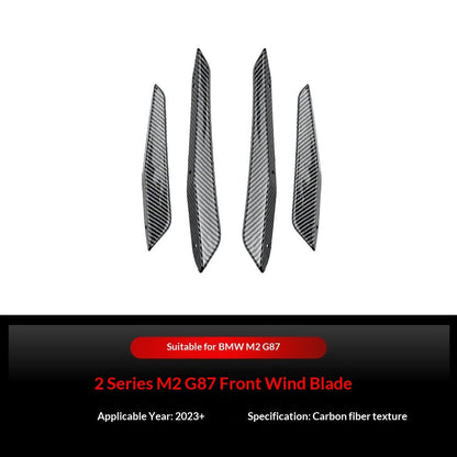 Front Air Intake Wind Blade Front Grille Wind Edge Car Sticker Cross-border Tuning Parts
