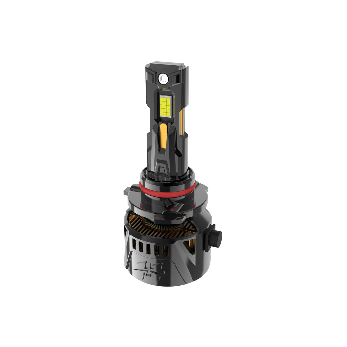Cross Border Exclusive Supply Of Four Copper Tube Automotive Led Headlights With 30 Laser Light Beads Suitable For Cars And Trucks 12-24V Universal