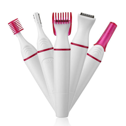5-in-1 Women's Electric Hair Removal Shaver