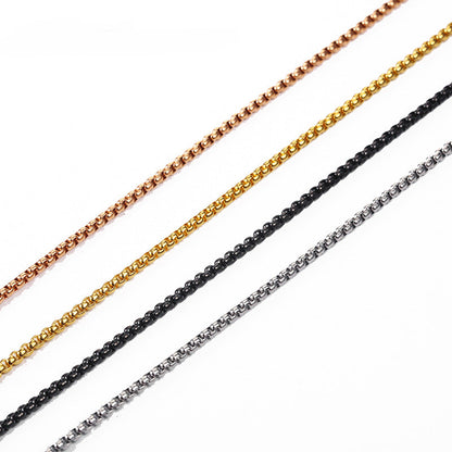 Simple And Versatile Stainless Steel Necklace