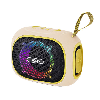 KP-853 New Wireless Bluetooth Speaker Long Battery Life Portable Handle RGB Lighting In Stock For Outdoor Parties