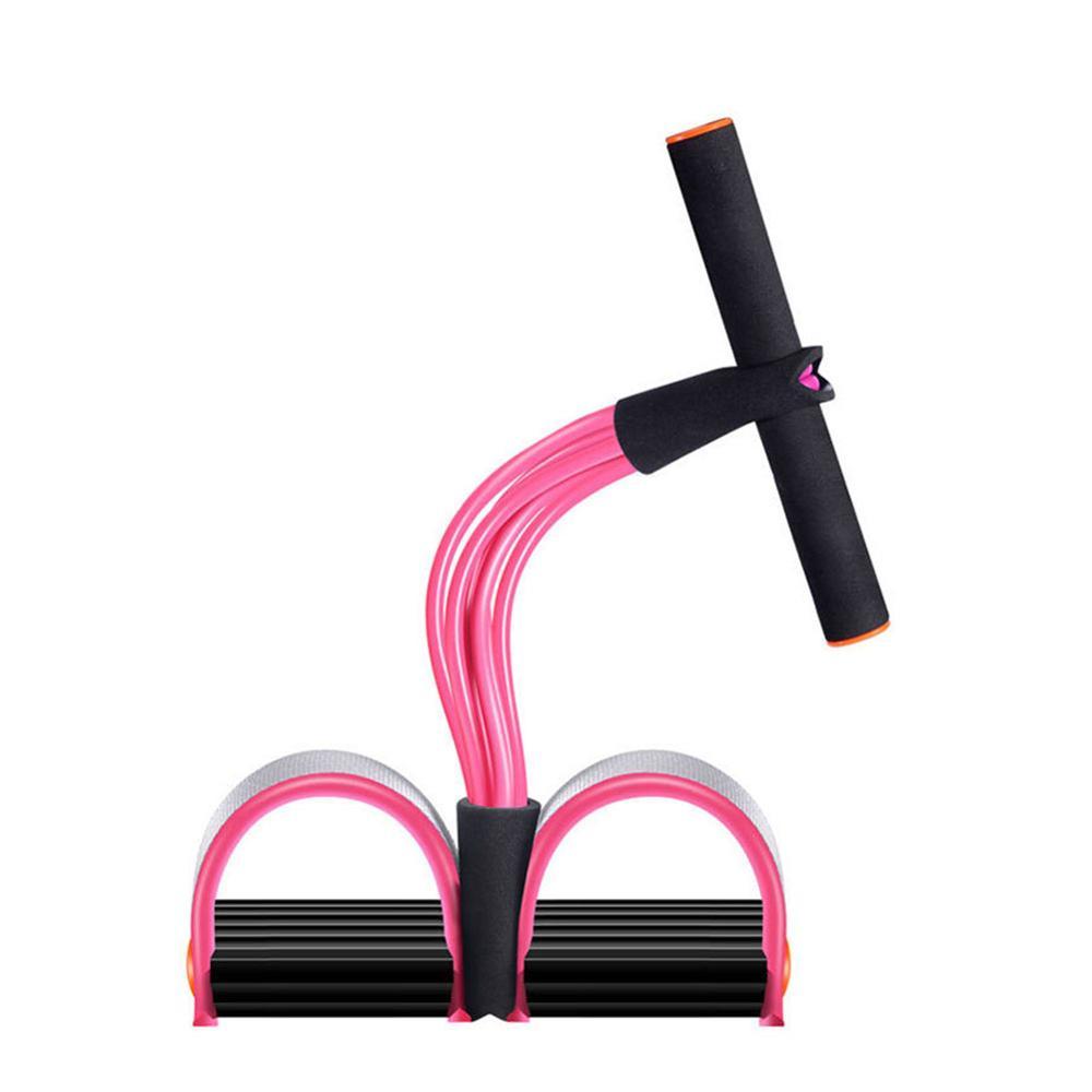 Latex Foot Pedal Resistance Band with Handle