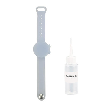 Outdoor Silicone Hand Sanitizer Bracelet Dispenser