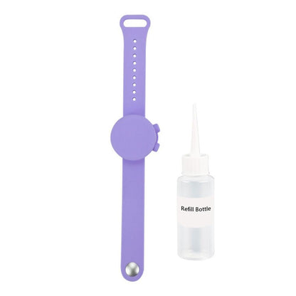 Outdoor Silicone Hand Sanitizer Bracelet Dispenser