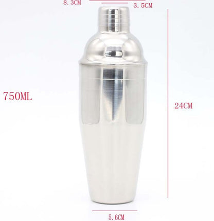 Stainless Steel Cocktail Shaker Ice Bucket Set