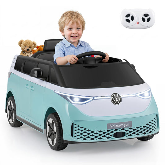 12V Electric Ride-On VW Bus with Remote Control & Music