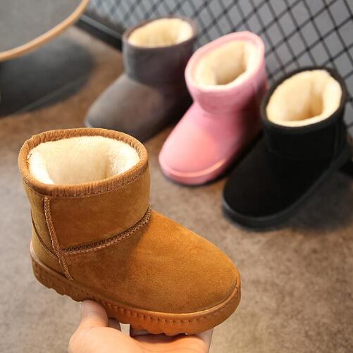 Children's warm snow boots