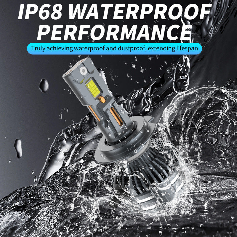 Full Decoding Car LED Headlight 9005 High Low Beam LED Bulb Universal H4 H7 Auto Headlamp