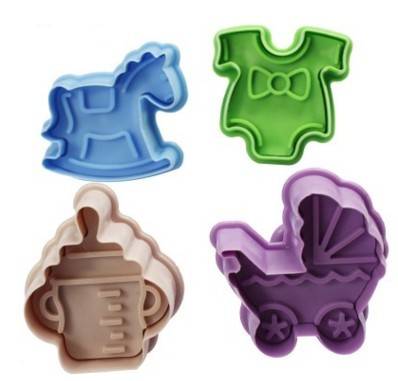 3D Cookie Cutters Baby Set