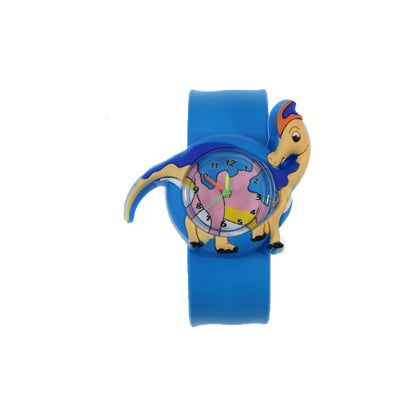 Cartoon Animal Silicone Snap Watch