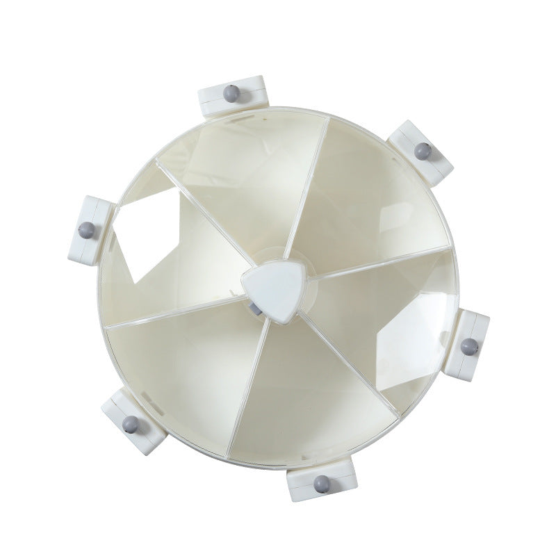 Wall-Mounted Rotating Grain Dispenser for Kitchen
