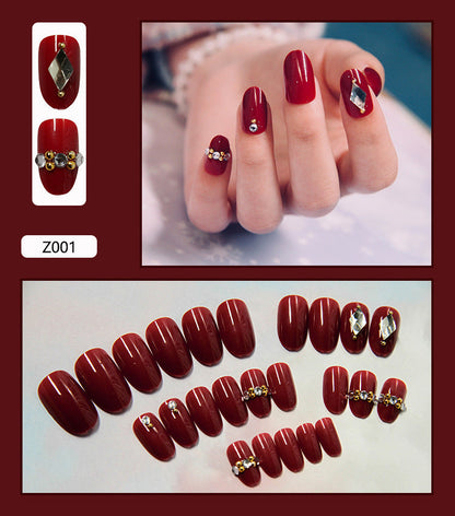 Nail Patches Finished Fake Nail Stickers