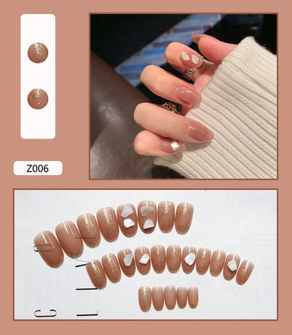 Nail Patches Finished Fake Nail Stickers