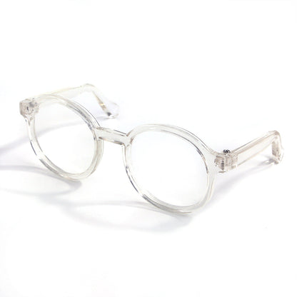 Plastic Transparent Cat Glasses