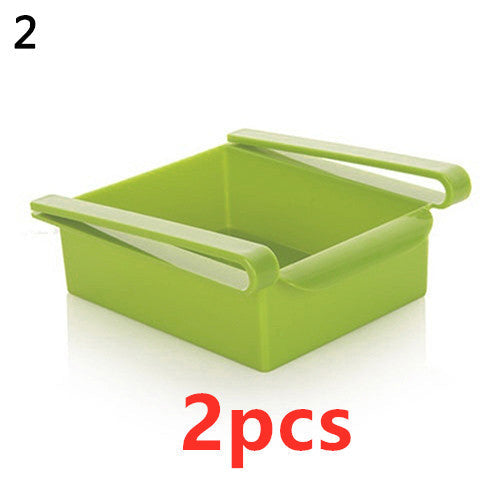 Stretchable Multifunction Refrigerator Storage Basket