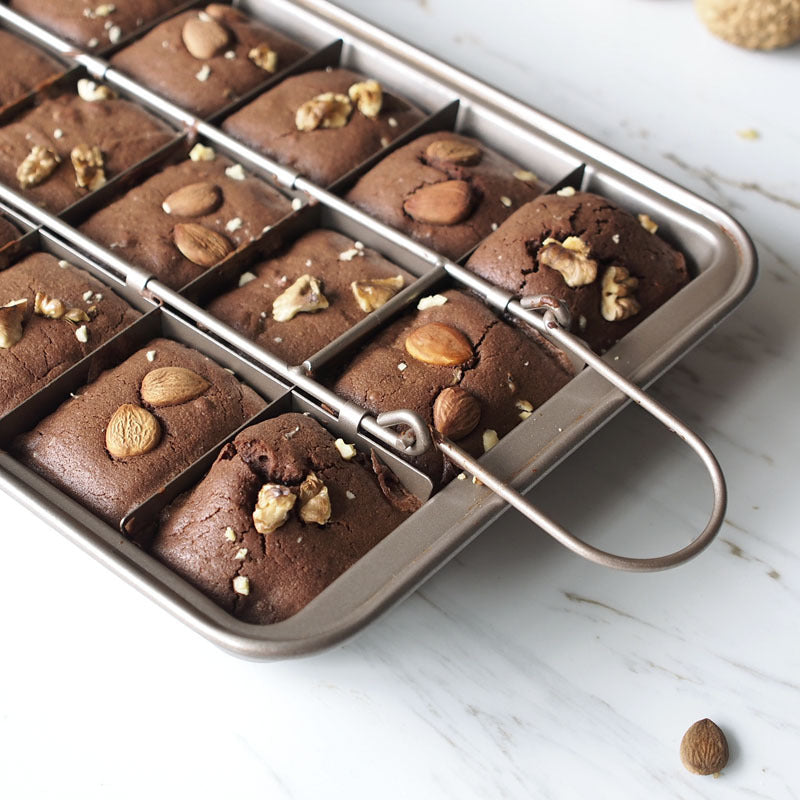 Square Brownie Baking Pan Cake Mold