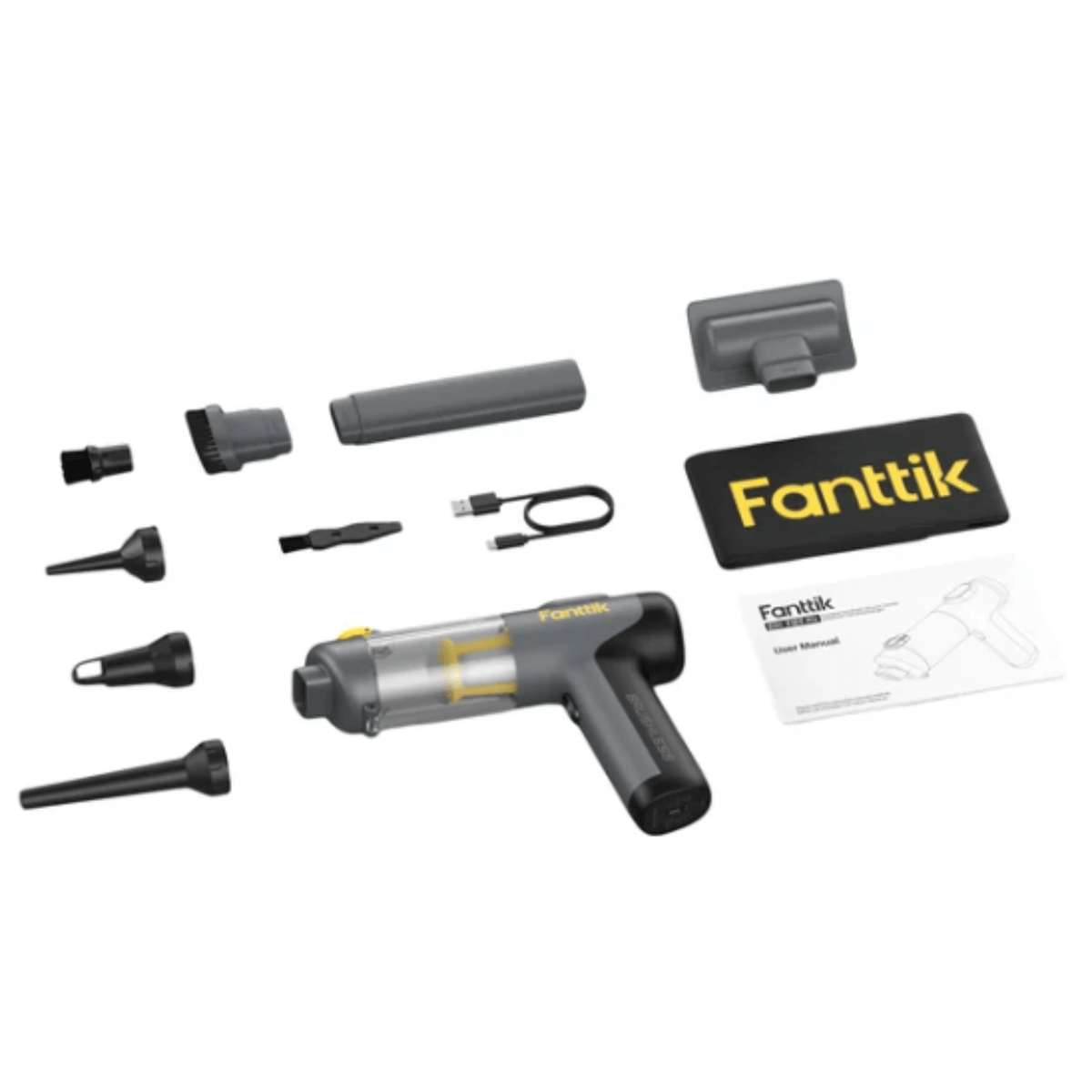 Fanttik X100 Mix Cordless Handheld Car Vacuum Cleaner - REFURBISHED