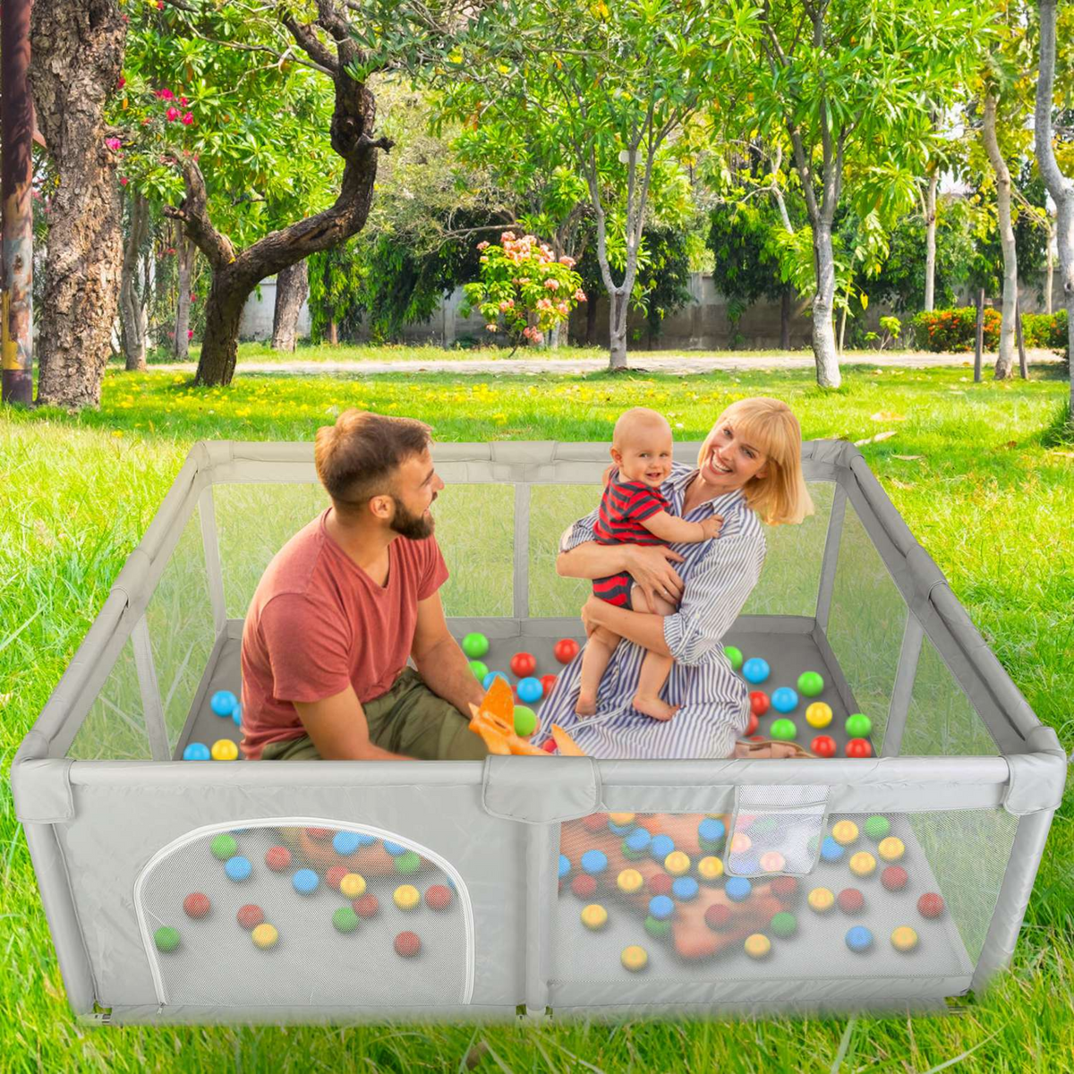 GBruno Baby Play Yard 71x59x26in