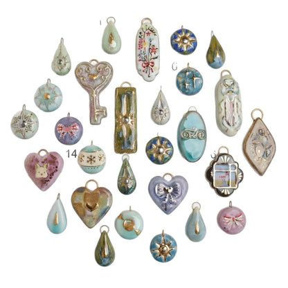Loving Heart Water Drop Accessory Pendant