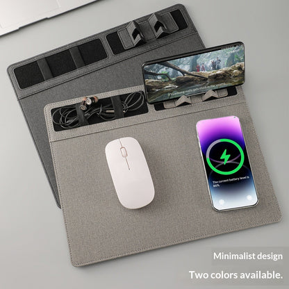 Multifunctional Wireless Charging Non-Slip Mouse Pad