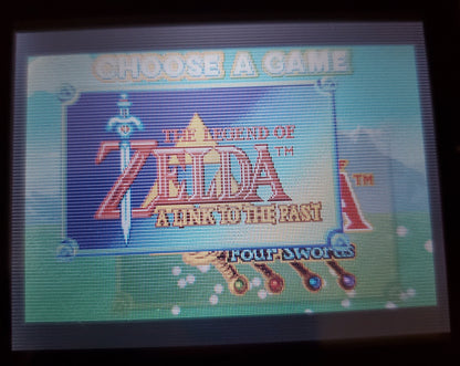 Legend of Zelda A Link to the Past 4 Swords GBA Video Game Boy Advance