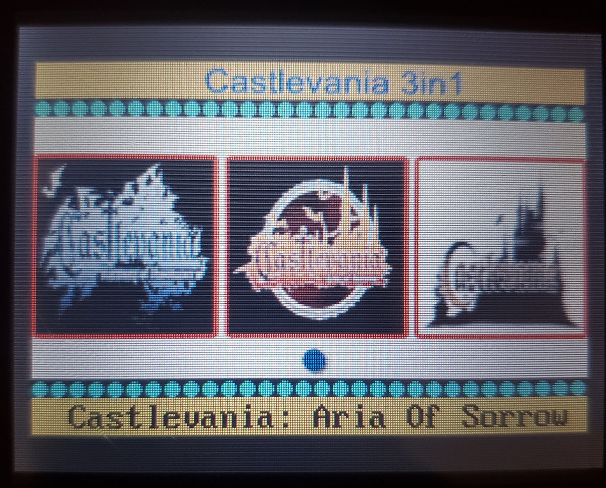 Castlevania Triple Pack Advance GBA Game Cartridge Boy Advance 3 in 1