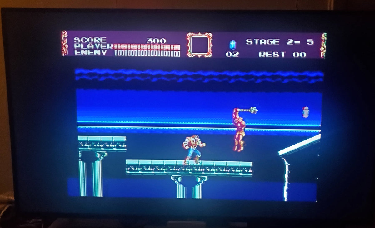 Castlevania Bloodlines Sega Genesis Mega Drive Video Game Cartridge 1994