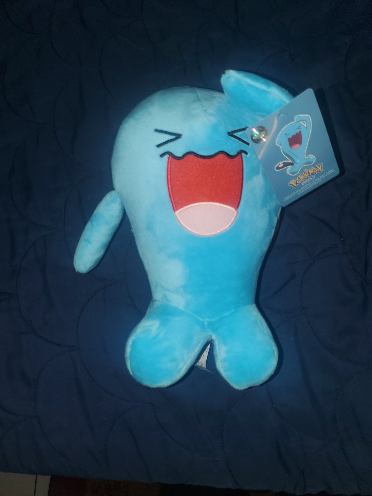 Pokemon Wobbuffet Plush Soft Stuffed Doll Toys Cute 25 CM Kids