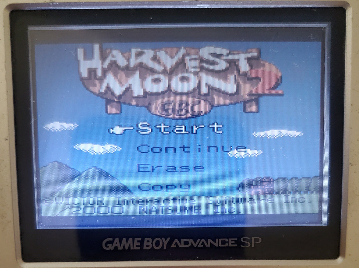 Harvest Moon 2 GBC Gameboy Color Video Game Cartridge Game Boy 2000