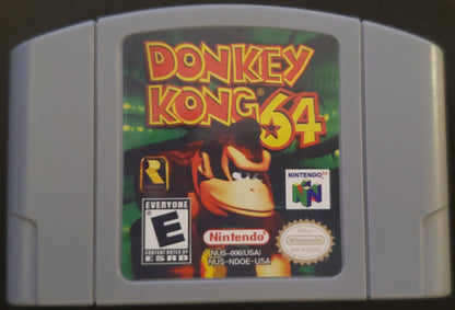Donkey Kong 64 N64 Nintendo 64 Video Game Cartridge 1999