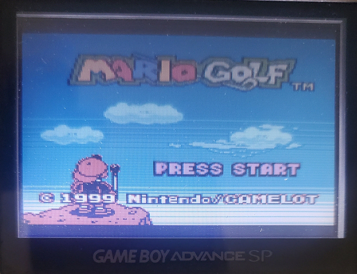Mario Golf GBC Video Game Catridge Gameboy Color 1999