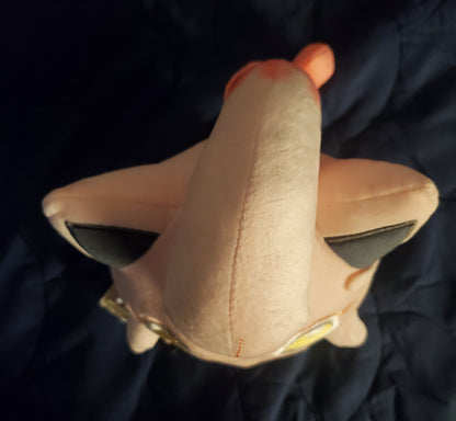 Pokemon Jigglypuff Plush Soft Stuffed Doll Scream Tail Kids Toy 9 Inch