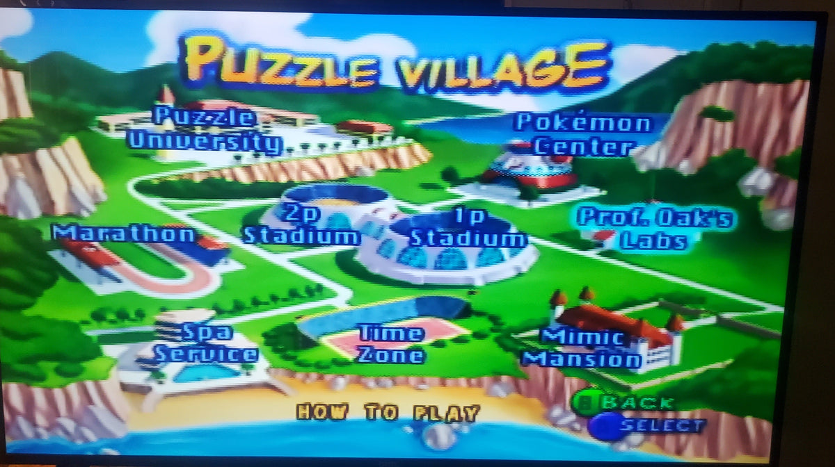 Pokemon Puzzle League N64 Nintendo 64 Video Game Cartridge 2000