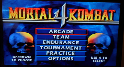 Mortal Kombat 4 N64 Nintendo 64 Video Game Cartridge 1997