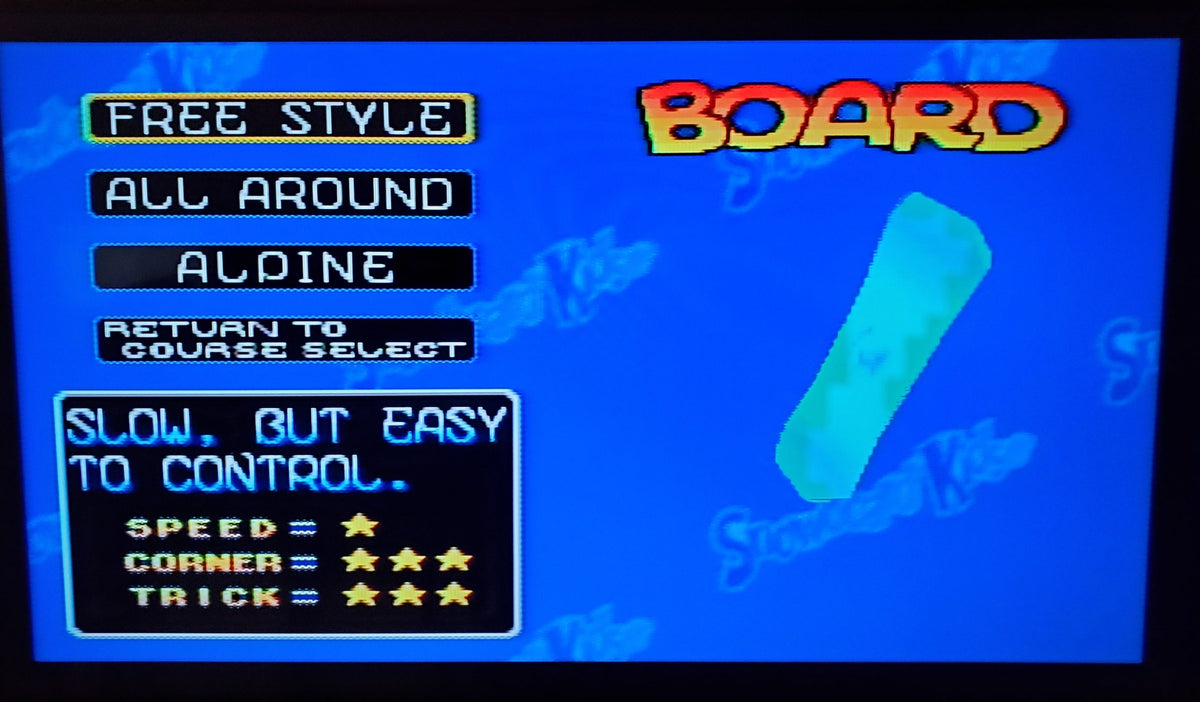 Snowboard Kids 1 N64 Nintendo 64 Video Game Cartridge 1997