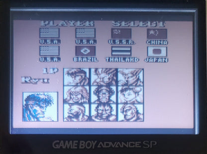 Street Fighter 2 Gameboy GB Video Game Catridge 1995