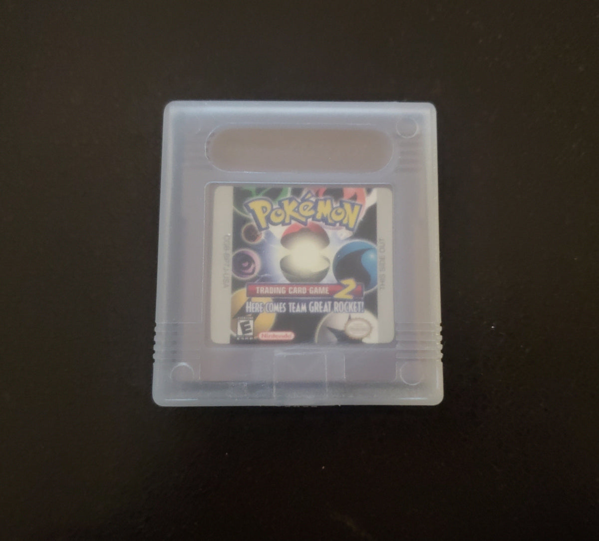 Pokemon Trading Card Game 2 Gameboy Color GBC Video Game Catridge 2001