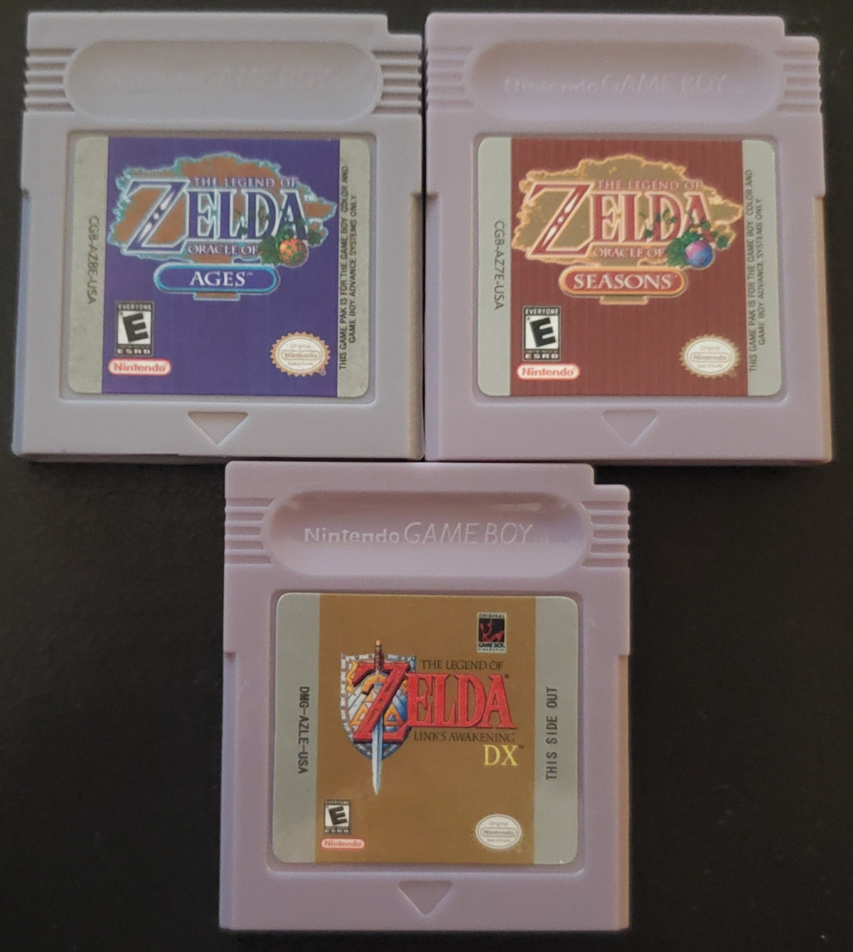 GBC Video Game Cartridge Collection Nintendo Gameboy Color