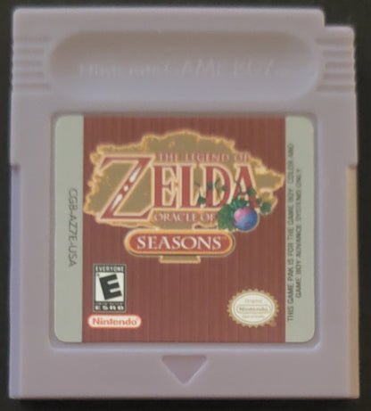 Legend of Zelda Oracle of Seasons GBC Video Game Boy Color 2001