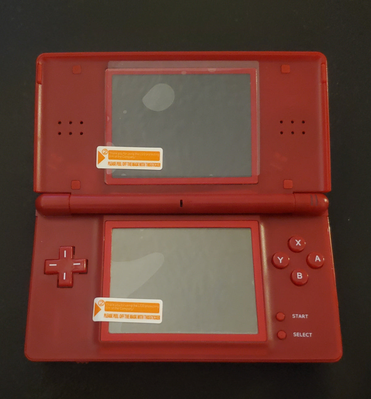 Nintendo DS Lite Console Red Mario NDS, DSL, DSi, and GBA